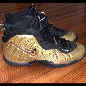 Nike Gold Foamposites